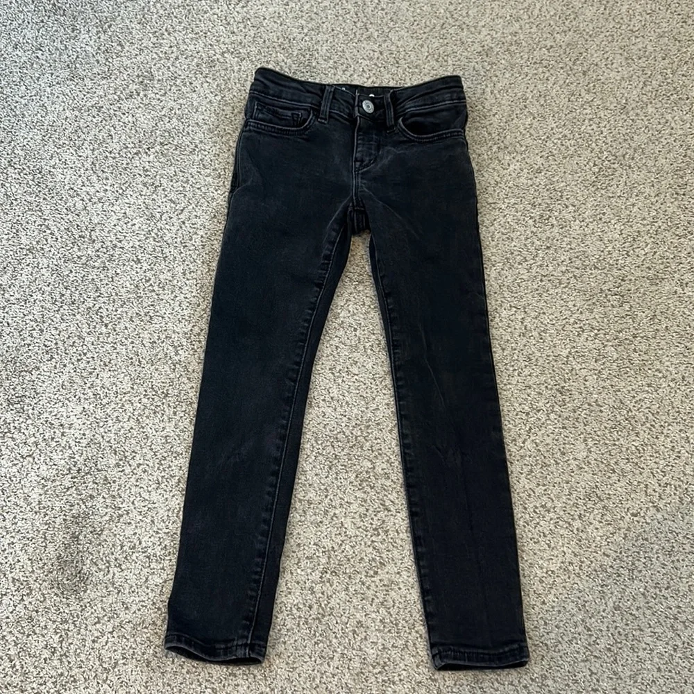 GAP Kids Super Skinny Black Jeans, 6